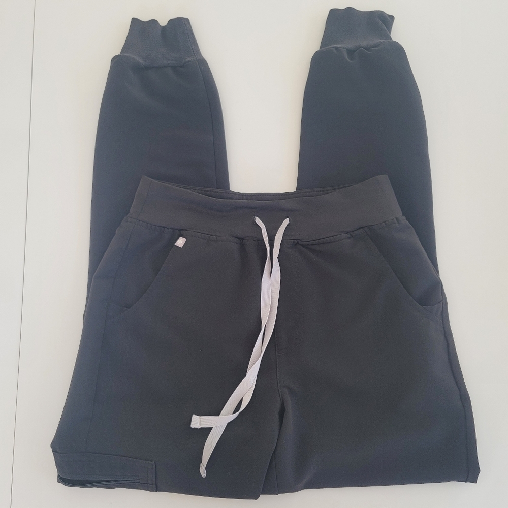 Figs High Waist Zamora Joggers Black XS